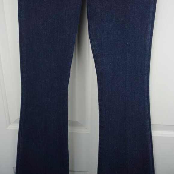 FRAME Le One Flare High Rise Stretch 35" Length Jeans In Keller size 1(23-28) - Picture 4 of 16